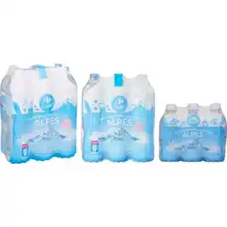 Carrefour CARREFOUR CLASSIC' SUR TOUS LES PACKS D'EAU NATURE ET BOUTEILLES offre