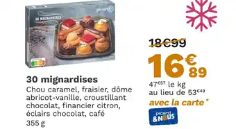 Picard Picard 30 mignardises offre