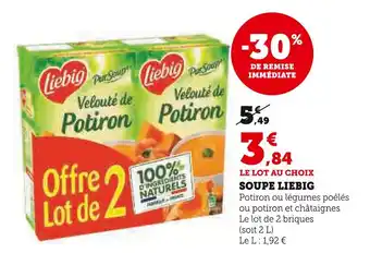 U Express LIEBIG Soupe offre