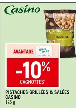 Spar Casino Pistaches grillées & salées offre