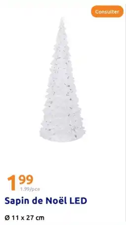 Action Sapin de Noël LED offre