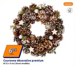 Action Couronne décorative premium offre