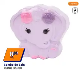 Action Bombe de bain offre