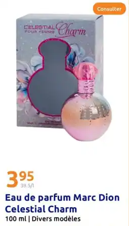 Action CELESTIAL CHARM Eau de parfum Marc Dion offre