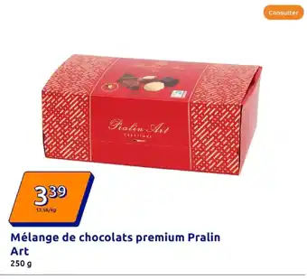 Action Pralin Art Mélange de chocolats premium offre