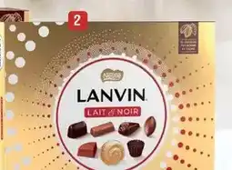 Match Nestlé - lanvin assortiment de chocolats offre