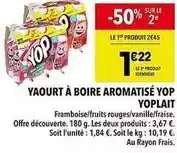 Supeco Yoplait - yaourt à boire aromatise yop offre