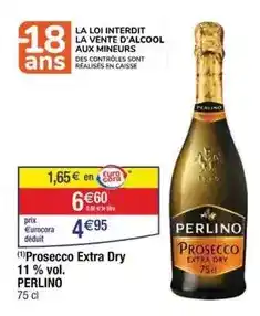 Cora Cora - prosecco extra dry 11% vol offre