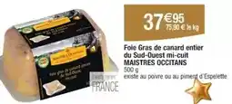 Cora Canard - foie gras de entier du sud-ouest mi-cuit offre