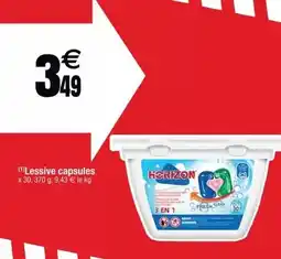 Cora Lessive capsules offre