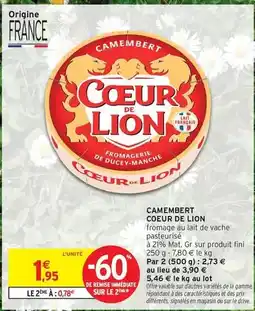 E.Leclerc Express Fuzetea - thé noir glacé saveur pêche offre