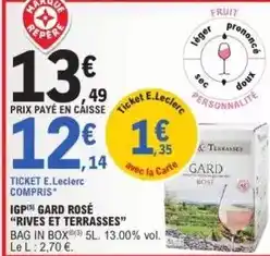 E.Leclerc Socopa - kit filet mignon en croute & brunoise pommes caramelisees et sauce normande offre