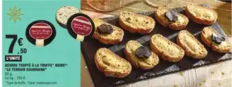 E.Leclerc Beignet truffe à la truffe noire offre