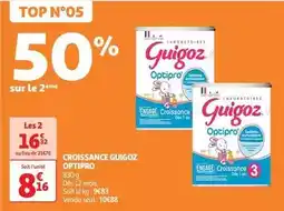 Auchan Laboratoires guigoz - croissance optipro offre