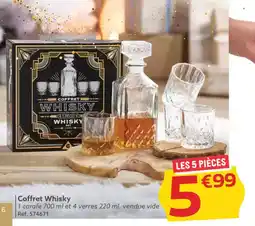 Gifi Coffret Whisky offre