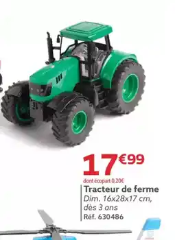 Gifi Tracteur de ferme offre