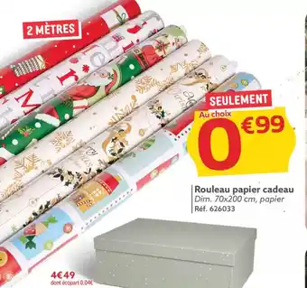 Gifi Rouleau papier cadeau offre