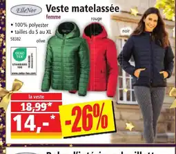 Norma Elle Nor Veste matelassée offre