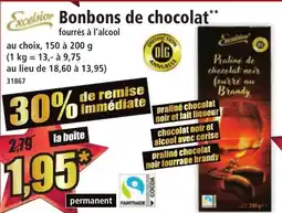 Norma EXCELSIOR Bonbons de chocolat offre