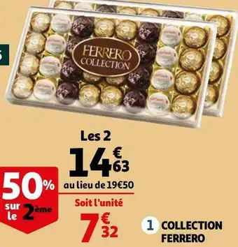 Auchan Ferrero collection ferrero offre