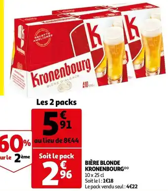 Kronenbourg bière blonde