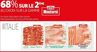 Auchan Montorsi bon plan sur la gamme montorsi offre