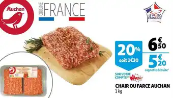 Auchan chair ou farce