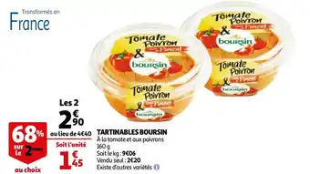 Boursin tartinables