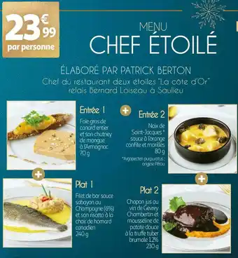 Auchan Menu offre