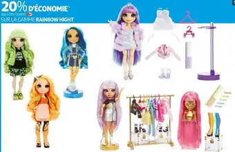 Bon plan sur les produits de la marque rainbow hight
