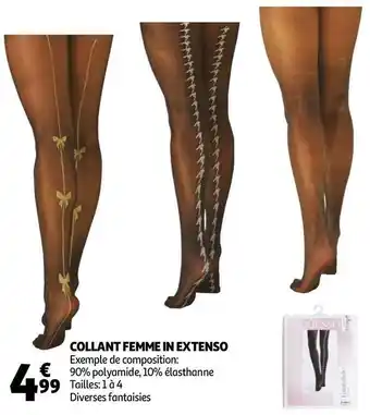 Auchan In extenso collant femme offre