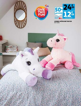 Auchan Licorne 1 mètre one two fun offre