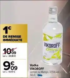 Carrefour Vodka offre