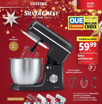 Lidl SILVERCREST Robot multifonction offre