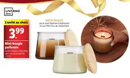 Lidl LIVARNO HOME Mini-bougie parfumée offre