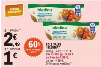 E.Leclerc Express Blédina - bols salés offre