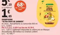 E.Leclerc Express Garnier - shampooing offre