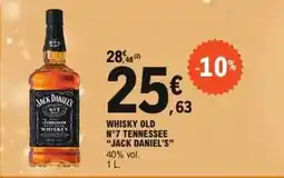 E.Leclerc Jack daniel's - whisky n°7 tennessee offre