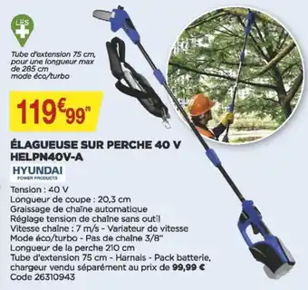 Bricomarché Élagueuse sur perche 40 v helpN40V-A offre
