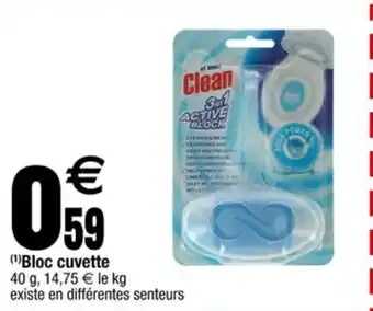 Carrefour (Bloc cuvette offre