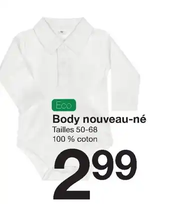 Zeeman Body nouveau-né offre