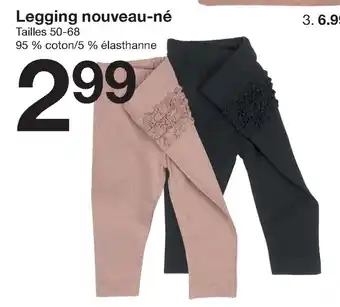 Zeeman Legging nouveau-né offre