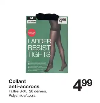 Zeeman Collant anti-accrocs offre
