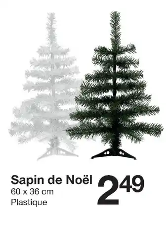 Zeeman Sapin de noël offre