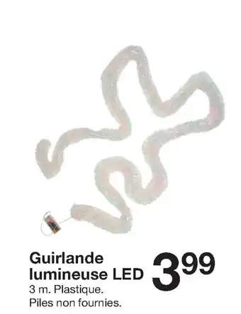 Zeeman Guirlande lumineuse LED offre