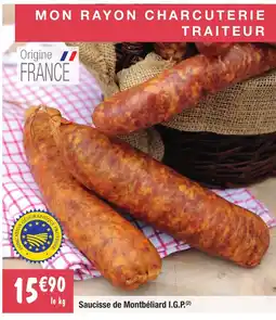 Migros Saucisse de Montbéliard I.G.P. offre