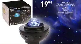 Stokomani L'enceinte projecteur etoile offre