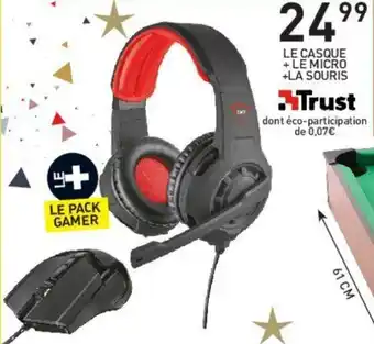 Stokomani Le casque + le micro + la souris offre