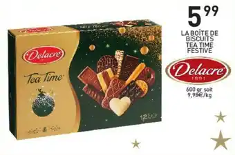 Stokomani La boîte de biscuits tea time festive offre
