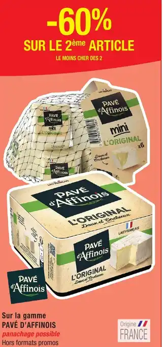 Migros PAVÉ D'AFFINOIS Sur la gamme offre